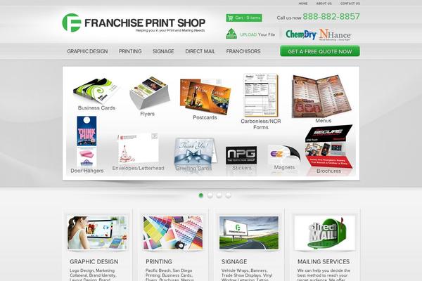 franchiseprintshop.com site used Fps
