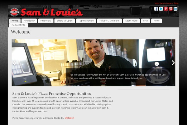 Mantra theme site design template sample