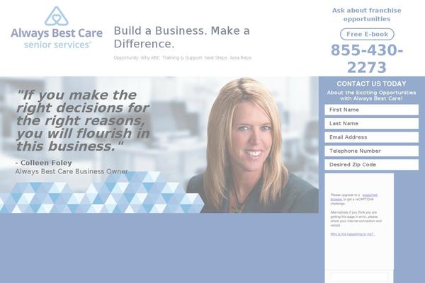 franchisewithalwaysbestcare.com site used Abcfranchise