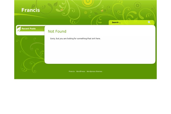 Floral-green-10 theme site design template sample
