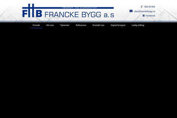 franckebygg.no site used Connectum