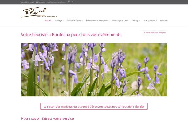 Divi theme site design template sample