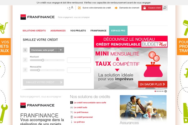 franfinance.fr site used Insita_wp