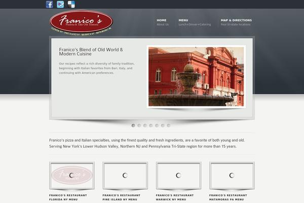 Karma theme site design template sample