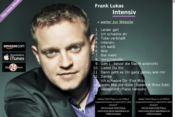 frank-lukas.com site used Twenty Eleven