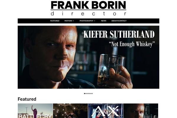frankborin.com site used Zeitgeist