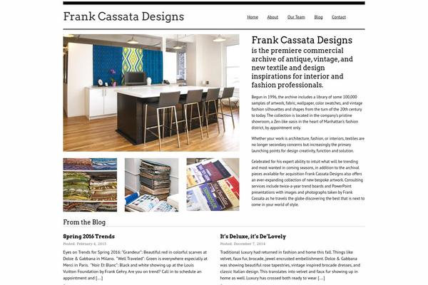 frankcassatadesigns.com site used Frank Master