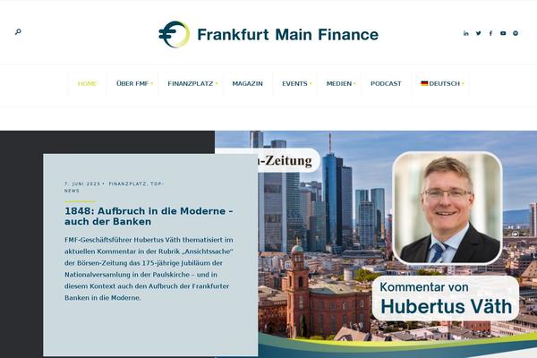 frankfurt-main-finance.com site used Gutenverse