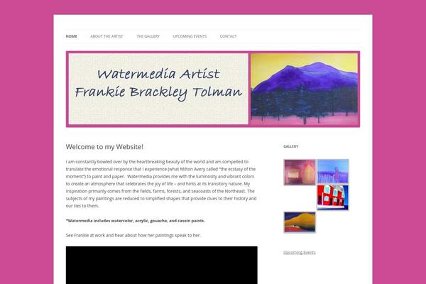 frankiebrackleytolman.com site used Artist-frankie-brackley-tolman