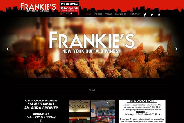 frankiesnywings.com site used Frankies