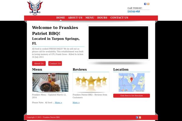 frankiespatriotbbq.com site used Cleanandflossy