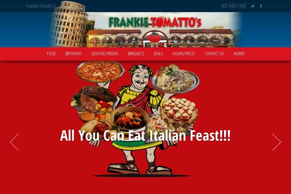 frankietomatto.com site used Frankie-tomattos