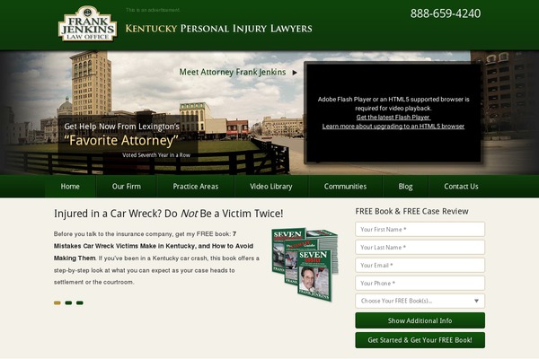 frankjenkinslaw.com site used Frankjenkins