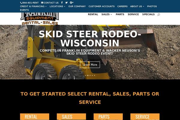 franklinequipmentllc.com site used Franklin-equipment-child