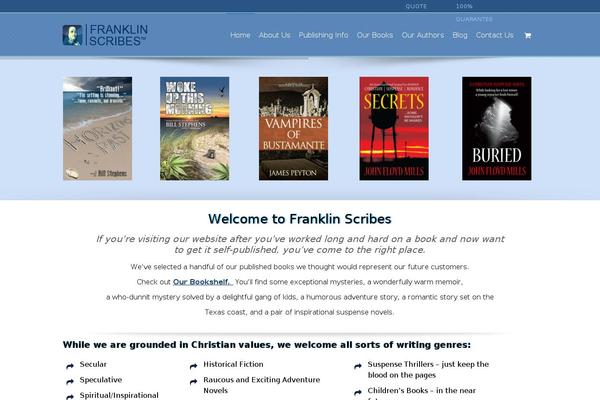 franklinscribes.com site used Franklinscribes