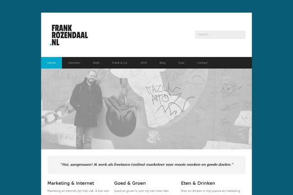 frankrozendaal.nl site used Wpex-corporate