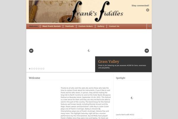 franksfiddles.com site used Modernize v3.13