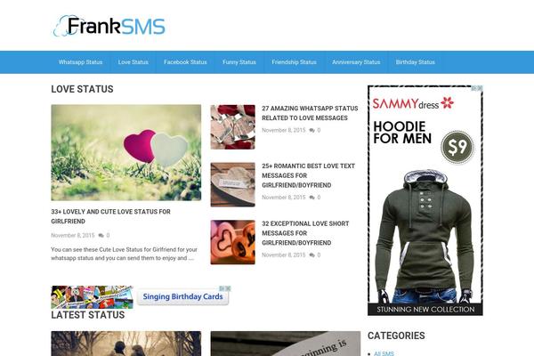 franksms.com site used Magazine-newspaper