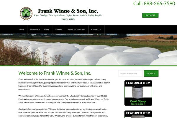 frankwinne.com site used Trestle-master