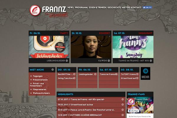 frannz.com site used Frannz