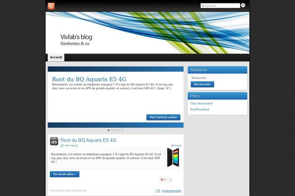 Graphene theme site design template sample