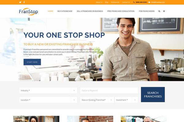 Bridge theme site design template sample