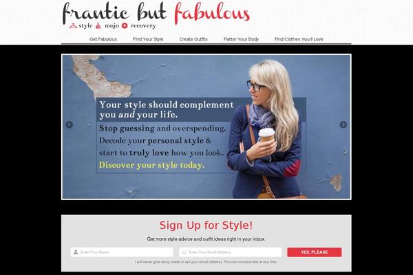 franticbutfabulous.com site used Franticbutfabulous