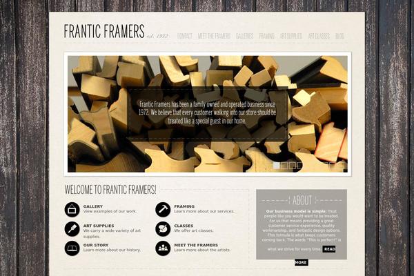 Clearly Modern theme site design template sample