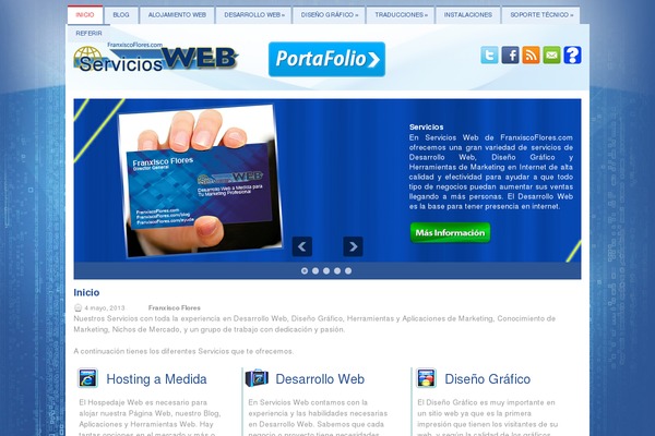 Learner website example screenshot