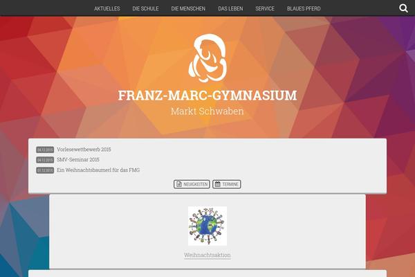 franz-marc-gymnasium.info site used Fmg