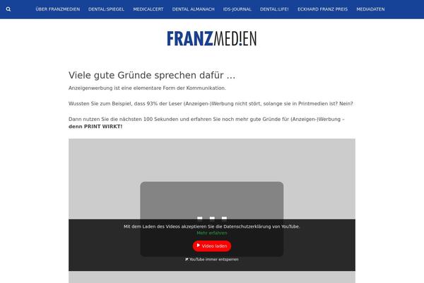 franzmedien.net site used Silvia