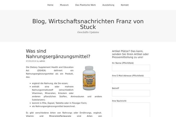 Omega theme site design template sample