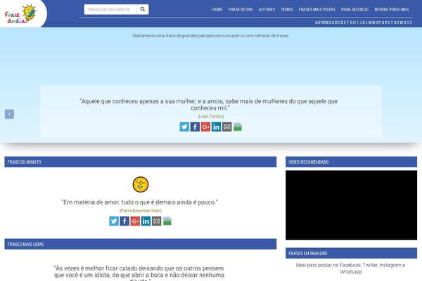 frasedodia.com.br site used Frasedodia