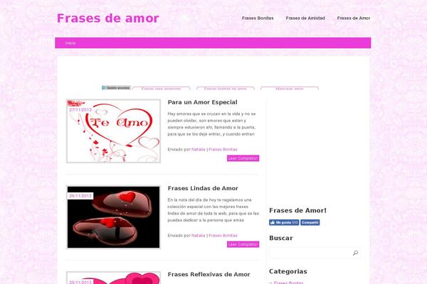 frasedeamor WordPress theme, websites list used frasedeamor theme frasedeamor theme websites examples