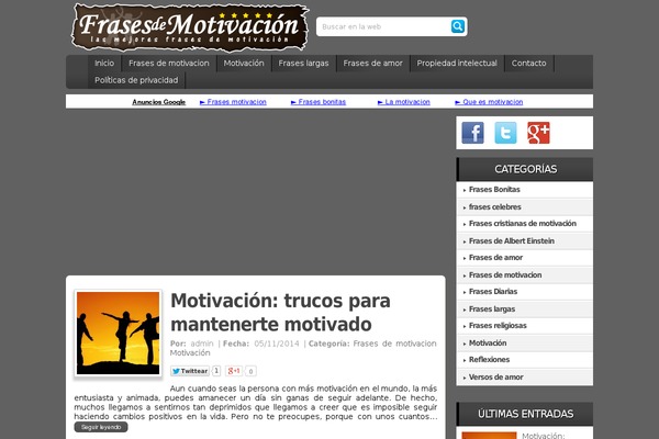 frasesdemotivacion.com.mx site used Juliofiguero