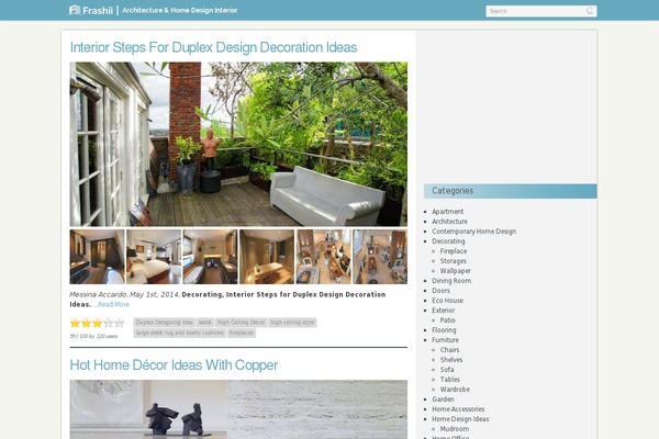 frashii.com site used Twenty Fifteen