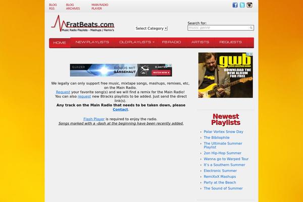 fratbeats.com site used Theme1923