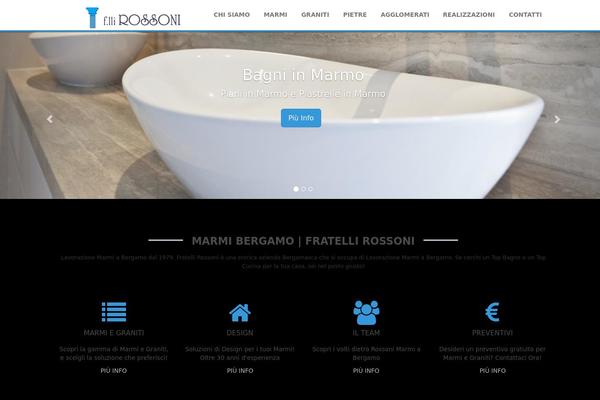 fratelli-rossoni.com site used Weblizar