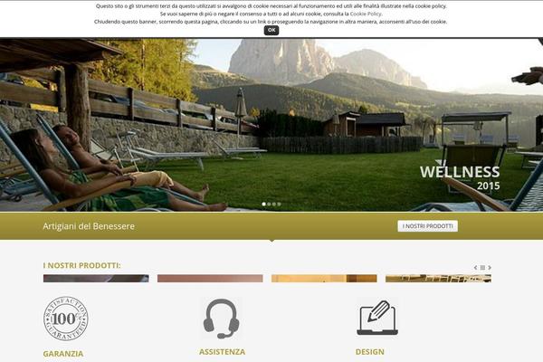Kallyas theme site design template sample