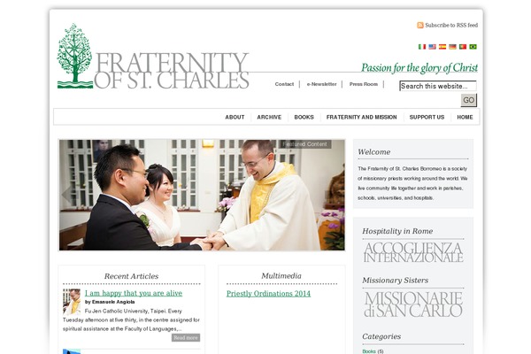 fraternityofsaintcharles.org site used Fscb