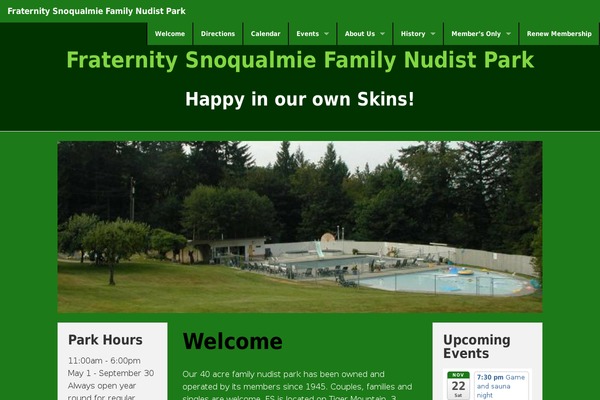 fraternitysnoqualmie.com site used Spine