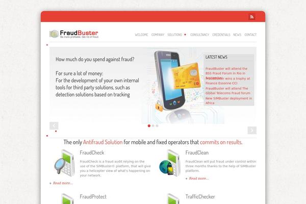 fraudbuster.mobi site used Fraudbuster