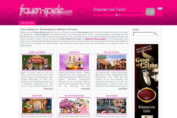 frauen-spiele.com site used Frauenspiele