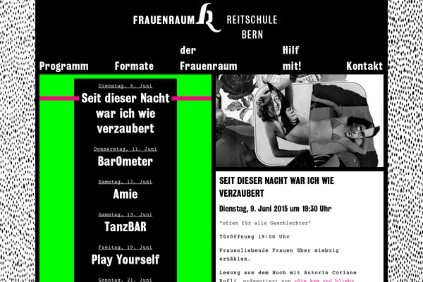 frauenraum.ch site used Club