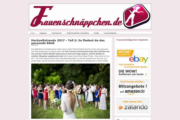 frauenschnaeppchen.de site used Wp-rich_dailynews