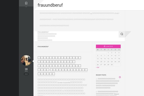 frauundberuf.org site used Stylizer