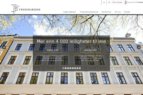 fredensborg.no site used Fredensborg