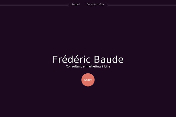 frederic-baude.com site used Shaken Grid Lite