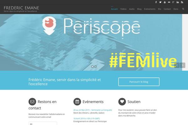 fredericemane.org site used Fe