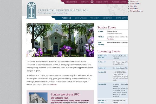 frederickpresbyterian.org site used Fpc